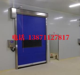 福绵拉链密封快速卷帘门